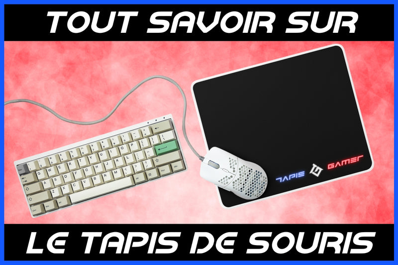 Tapis de souris d'ordinateur personnalisé avec photo et texte