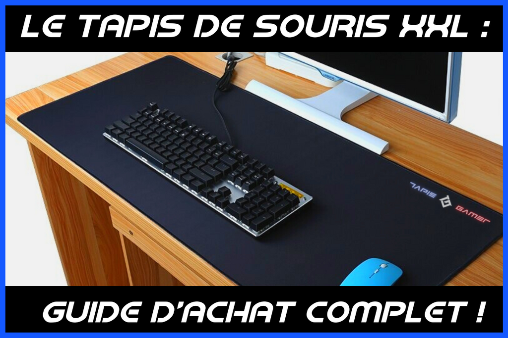 Tapis de souris avec raccourcis clavier, antidérapant, grand tapis de  souris de jeu, tapis de clavier souple avec logiciel de bureau à motif de