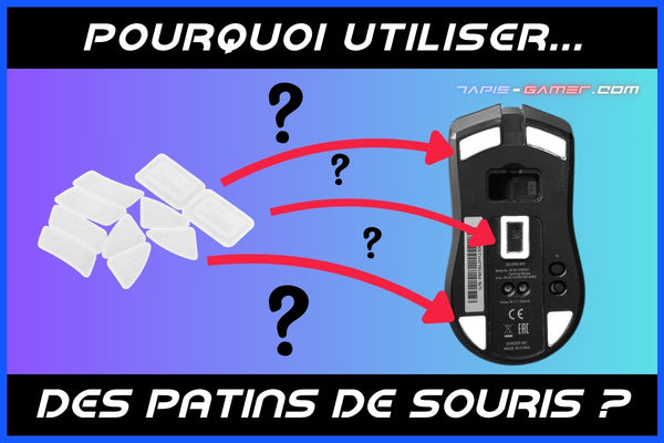 Pourquoi utiliser des patins et des grips sur sa souris gaming ?