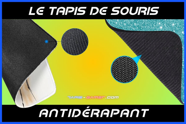 Utiliser un tapis de souris antidérapant