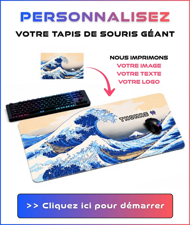 acheter tapis de souris personnalisé gamer