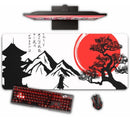 deskmat paysage traditionnel japon