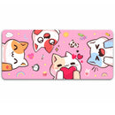 grand tapis de bureau gamer kawaii