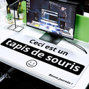 Grand Tapis de Souris Blague Nulle