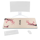 grand tapis de souris cerisier japonais beige