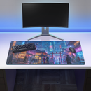 grand tapis de souris cyberpunk japon