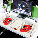 Grand Tapis de Souris Démon Japonais