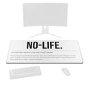 grand tapis de souris gamer motif no life
