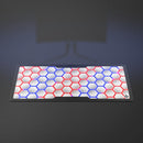grand tapis de souris gamer white fusion