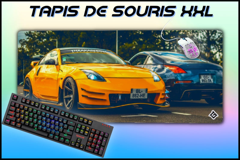 TAPIS-GAMER®  Tapis de Souris XXL Personnalisé