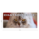 Grand Tapis de Souris Humour Chat
