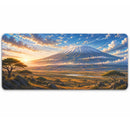 grand tapis de souris montagne Kilimandjaro