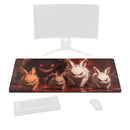 grand tapis de souris lapin gaming