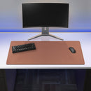grand tapis de souris marron