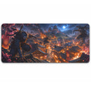 grand tapis de souris ninja attaque