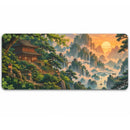 grand tapis de souris paysage chinois