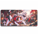 Tapis de bureau - "Chat Samouraï"