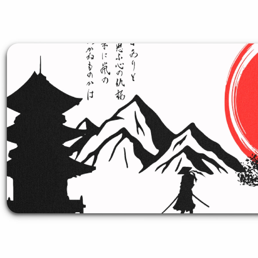 Tapis de souris XXL Montagne du japon - 90x40 cm / 2 mm épaisseur