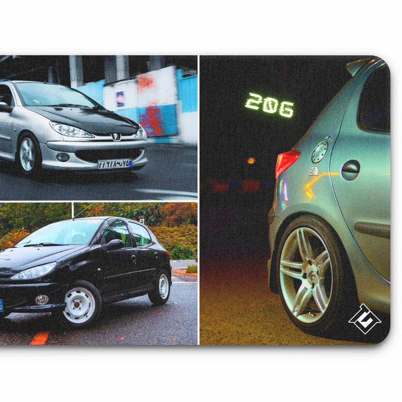 Tapis d'Ordinateur Peugeot 206