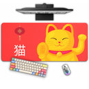 tapis de bureau chat japonais