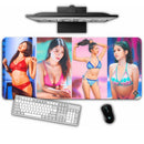 tapis de bureau femmes sexy asiat