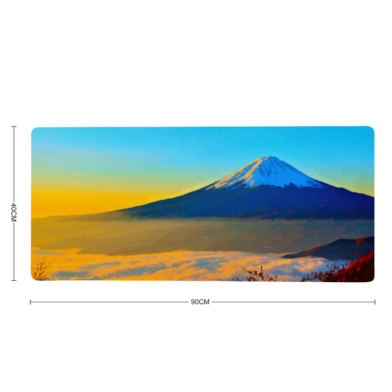 tapis de bureau fujiyama