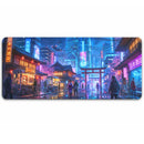 tapis de bureau gamer cyberpunk japon