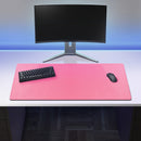 tapis de bureau rose