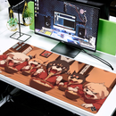 tapis de bureau chien méchant japonais