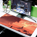 tapis de bureau xxl renard