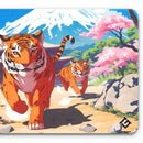 tapis de bureau xxl tigre