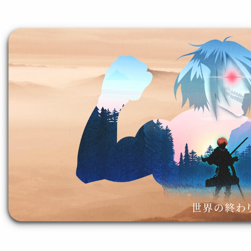 Tapis de Clavier Attaque des Titans