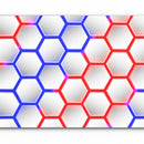 tapis de clavier hexagone