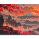 tapis de clavier xxl aurore japonaise