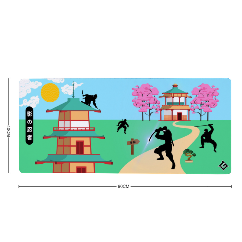 Tapis de Souris 90x40 Ninja Japon