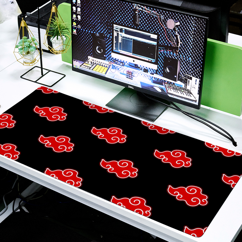 Tapis de souris géant Akatsuki Nuage Rouge pattern