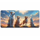 tapis de souris animaux chien xxl