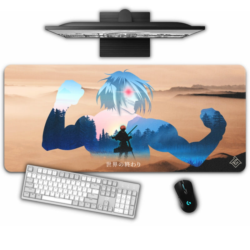 Rvb Anime Attaque Sur Titan Anime Tapis De Souris Ordinateur De Jeu Tapis  De Souris LED Grand Gamer Mausepad Tapis Grand LED Clavier Tapis De Souris  Du 15,87 €