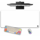 tapis de souris blanc xxl