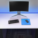 tapis de souris bleu 30x25