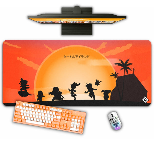 Tapis de souris XXL antidérapant gamer souple PC motif carte du