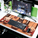 tapis de souris gamer chien méchant japonais