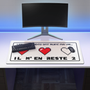 tapis de souris gamer motif geek humour