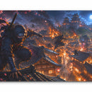 tapis de souris gamer motif ninja