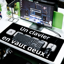 Tapis de Souris Géant Azerty