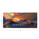 tapis de souris géant lune cratère