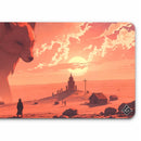 tapis de souris géant renard