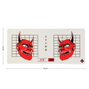 Tapis de Souris Grand Format Démon Japonais