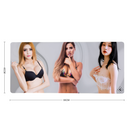 Tapis de Souris Grand Format Femmes Seins Sexy