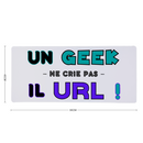 Tapis de Souris Grand Format Geek Humour